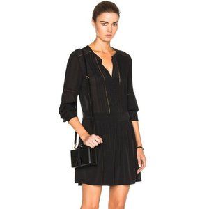 L'Agence Ellie Silk Mini Dress